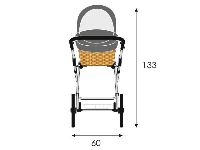 Classico RETRO der Kinderwagen mit echtem RETRO Charme