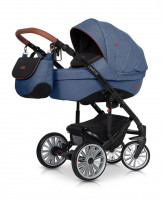 Euro-Cart Delta Kinderwagen 2 in 1 ohne Babyschale|denim