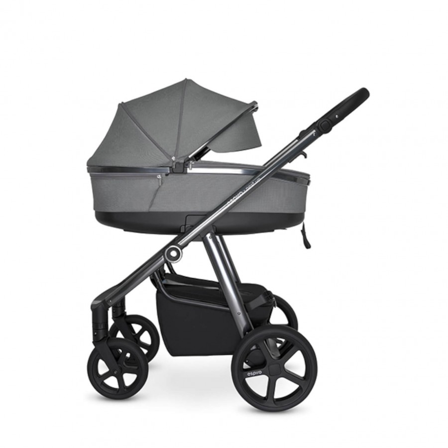 Espiro Next Up Chrome silver moon Kombi-Kinderwagen