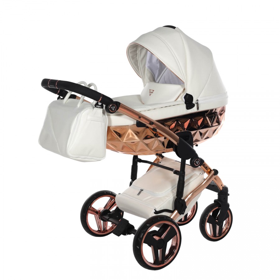 Junama  Fluo V3 Glossy Kombi-Kinderwagen Set 16