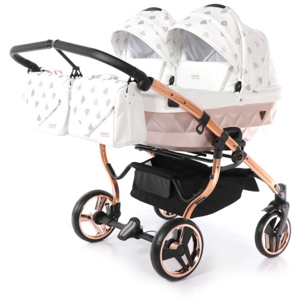Junama Duo Glow Zwillingskinderwagen 01