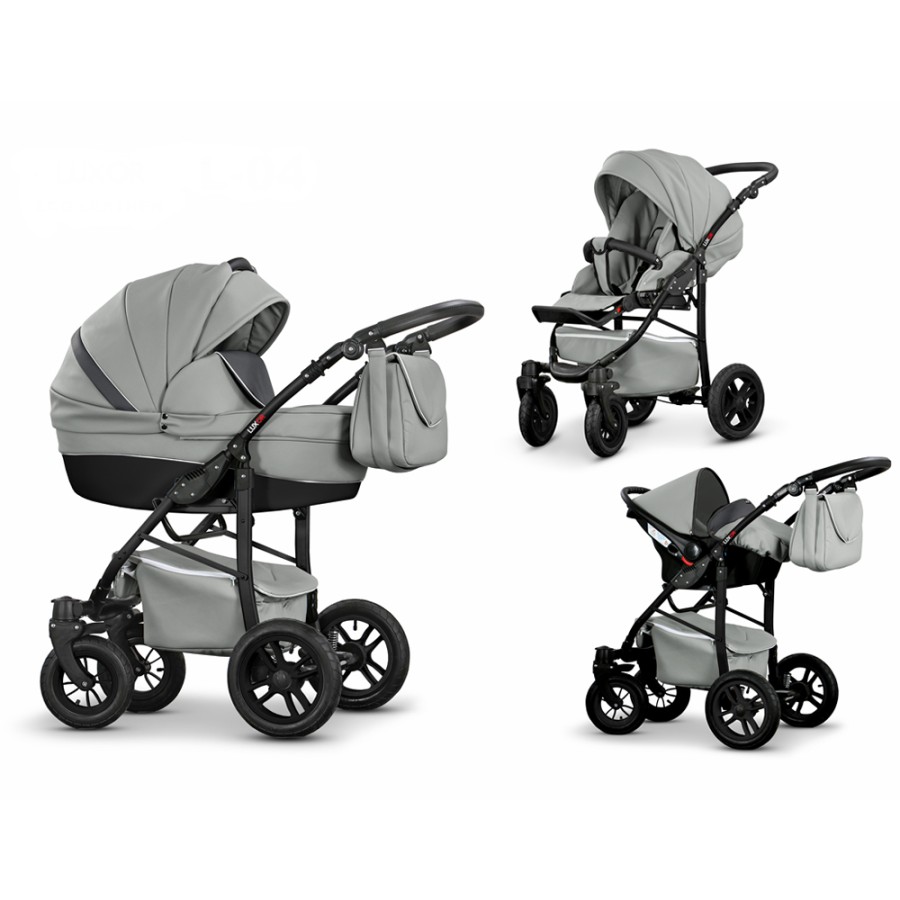 Mikado Luxor eco Leder Kombi-Kinderwagen