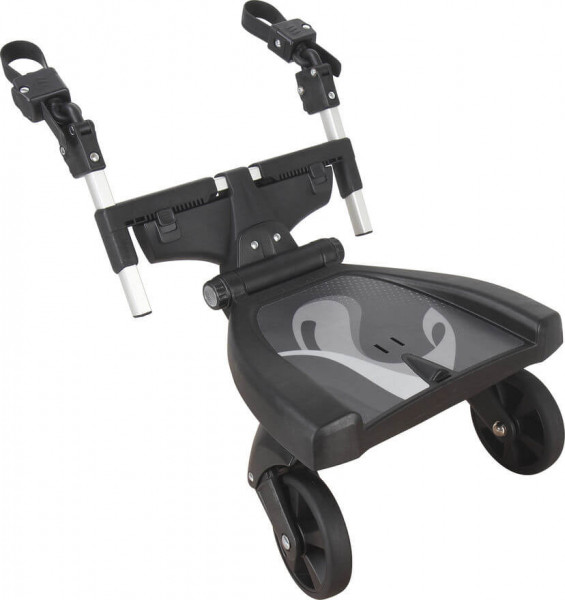 Fillikid Buggy-Board Filliboard 180° Mitfahrbrett - Schwarz Grau