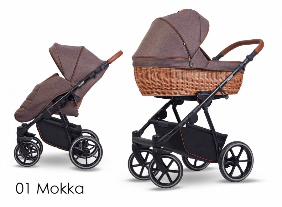 Lonex Eco Pro Kombi Kinderwagen 2 in 1 / 3 in 1