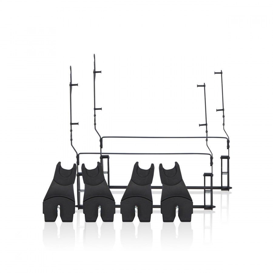 Autositz-Adapter für Riko Basic Saxo Kinderwagen (2 Sets)