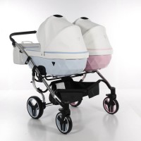 Junama Candy Duo Zwillingskinderwagen 01