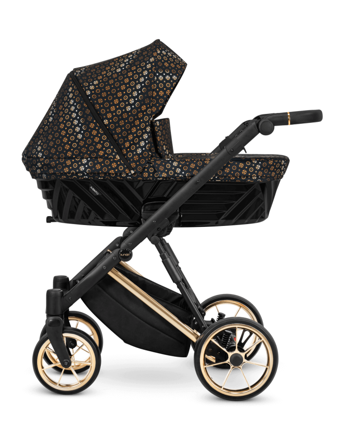 Kunert IVENTO Premium Kombi-Kinderwagen black style