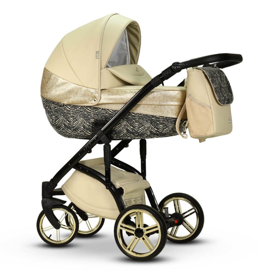 Wiejar Modo Exclusive 2 Kinderwagen Kombikinderwagen Golden Sand