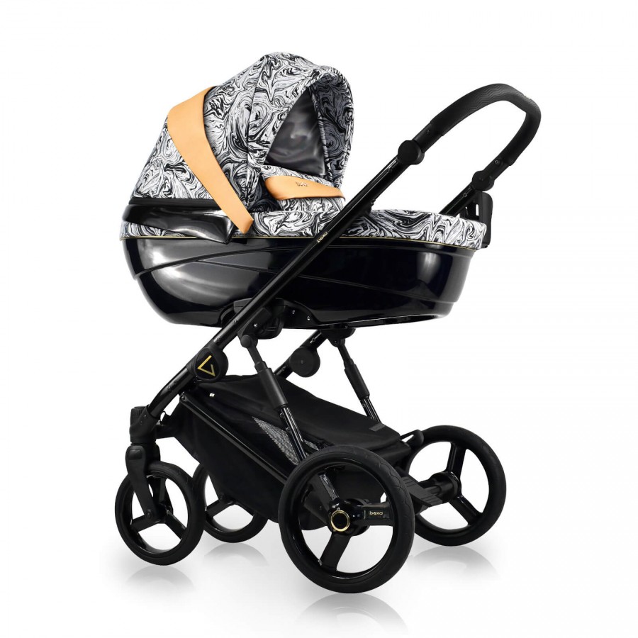 Bexa Glamour GL01 Kombi-Kinderwagen Beige