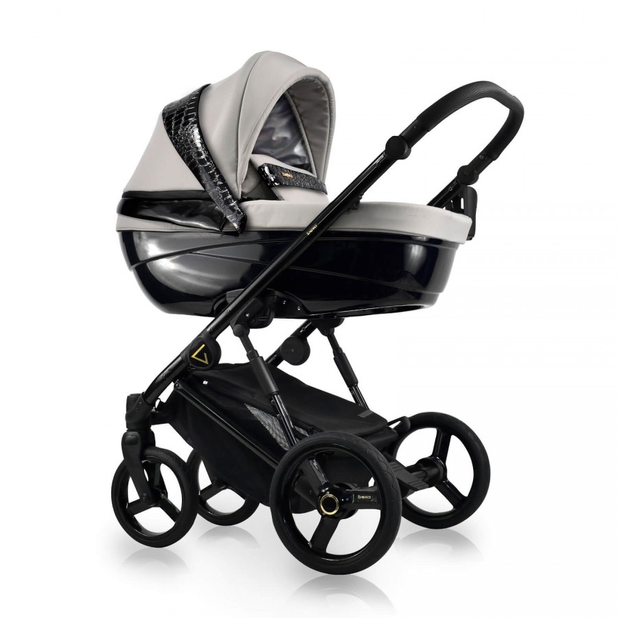 Bexa Glamour GL09 Kombi-Kinderwagen GLAM CROCODILE