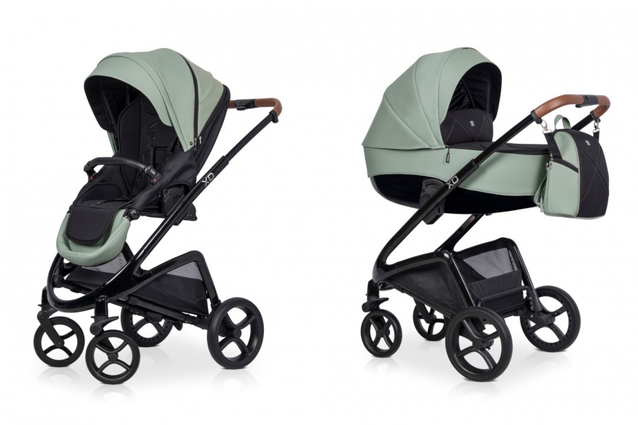Riko XD Black Edition Kombi-Kinderwagen