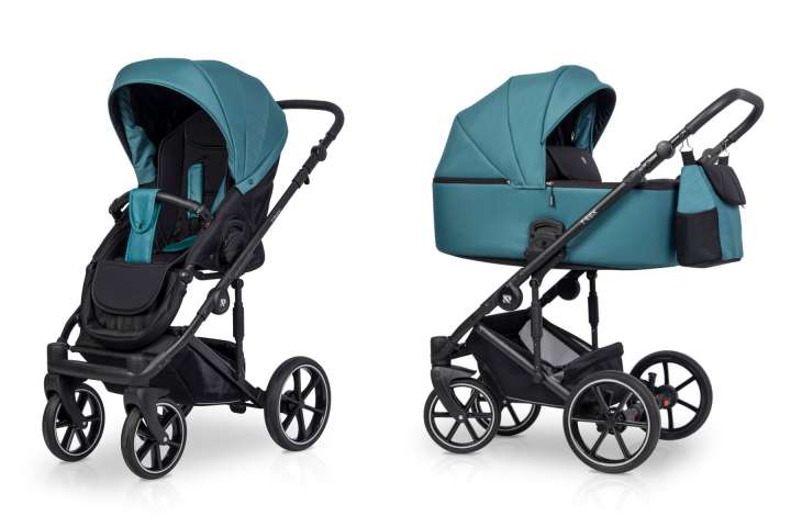 Kinderwagen in blau und dunkelblau online kaufen