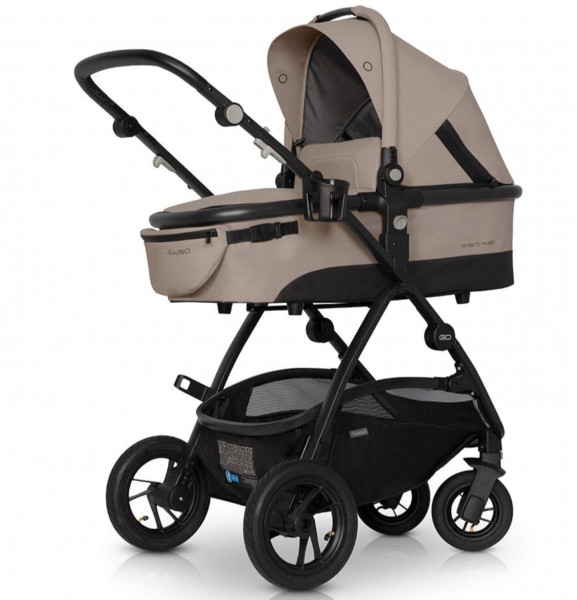 Easygo Optimo Kombi-Kinderwagen in taupe