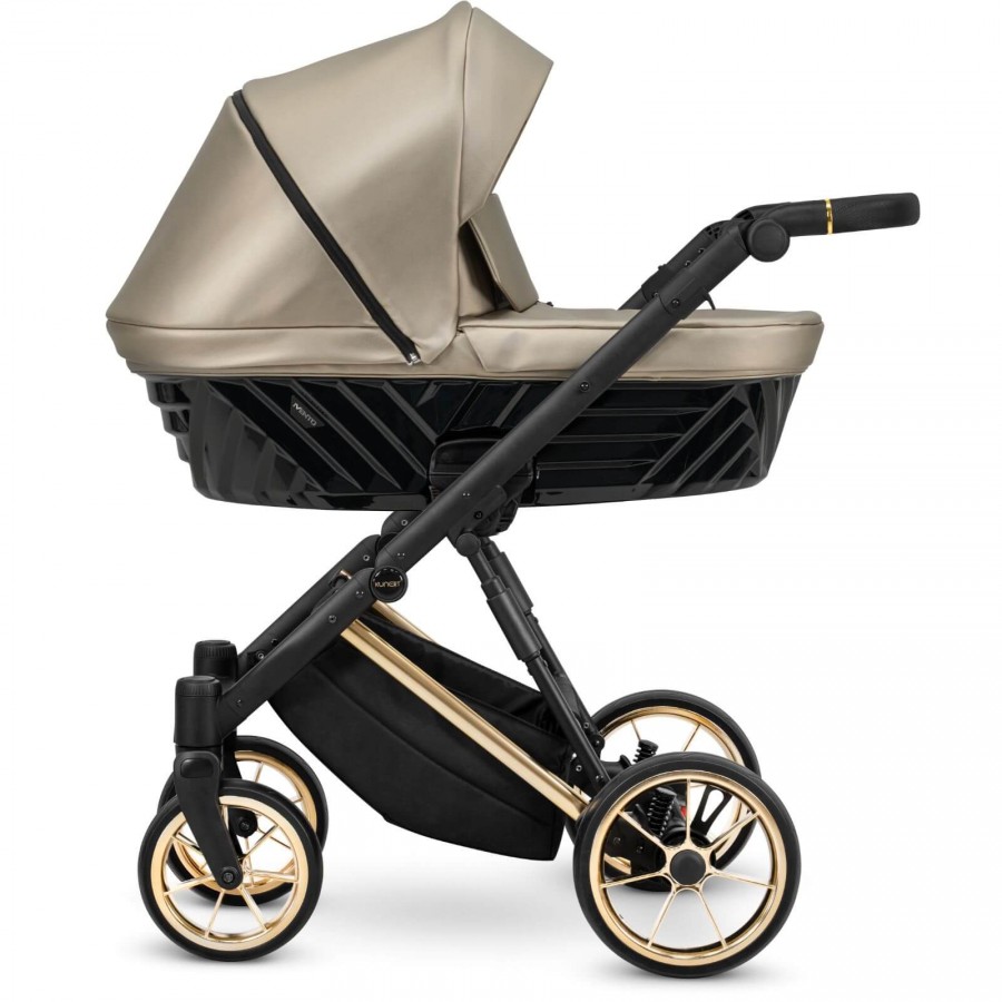 Kunert IVENTO Premium Kombi-Kinderwagen eco cappuccino metallic