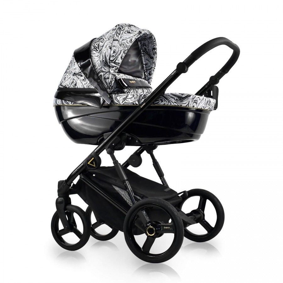 Bexa Glamour GL01 Kombi-Kinderwagen Black