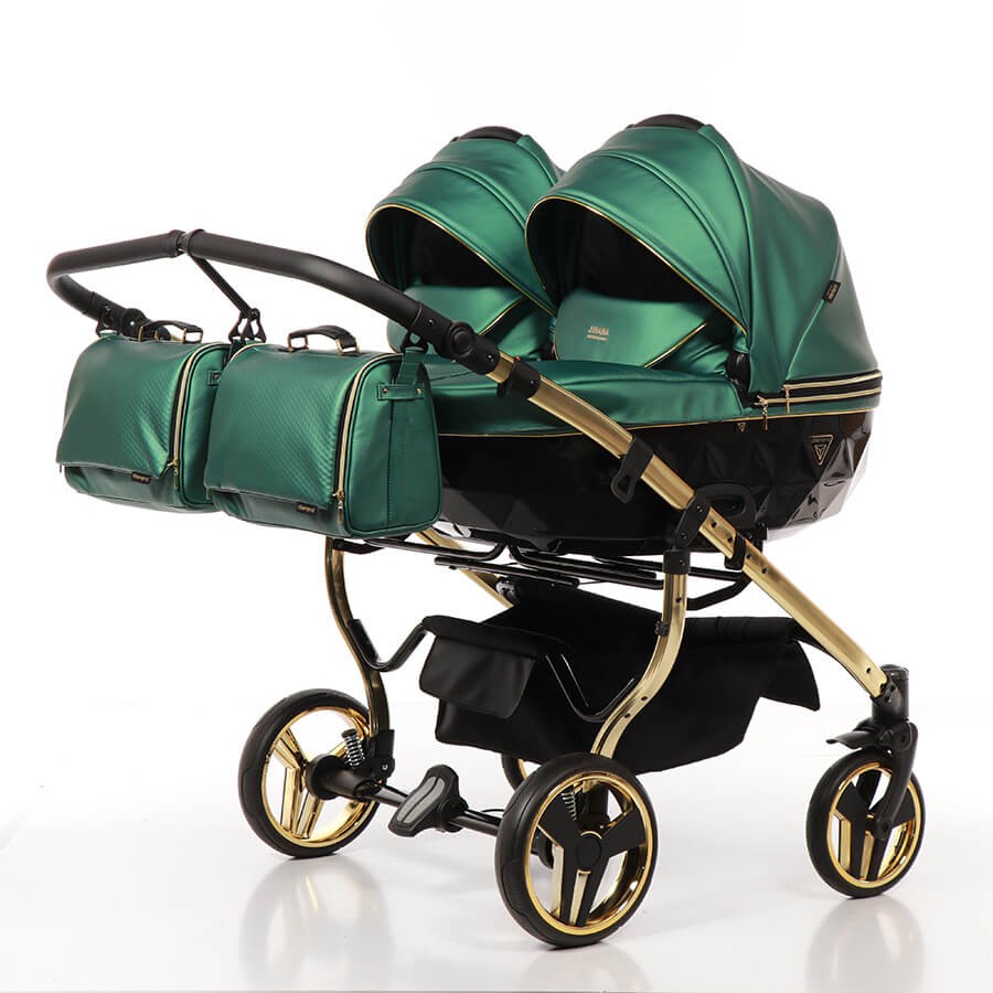 Junama Fluo Line Duo Zwillingskinderwagen / Geschwisterkinderwagen