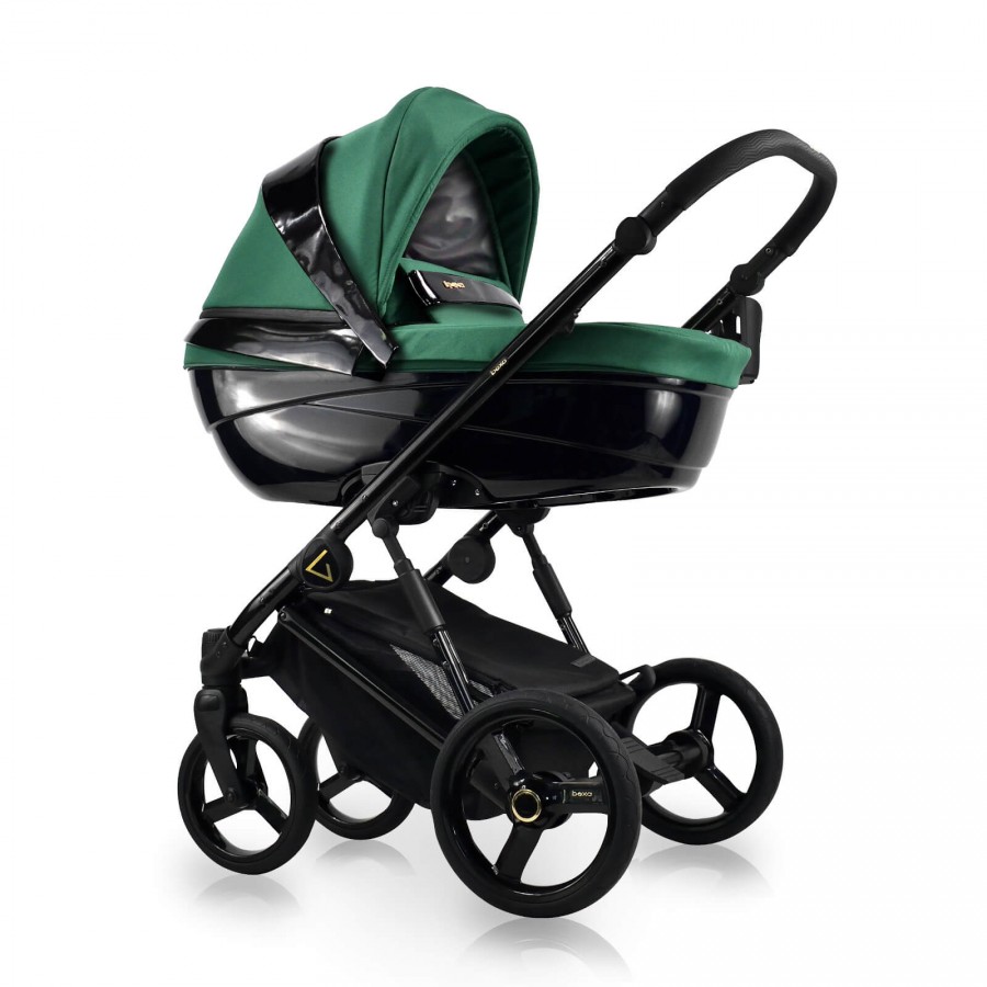 Bexa Glamour GL10 Kombi-Kinderwagen GLAM BLACK