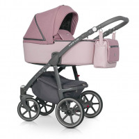 Riko Marla Kombi-Kinderwagen 2 in 1 ohne Babyschale|Scarlet