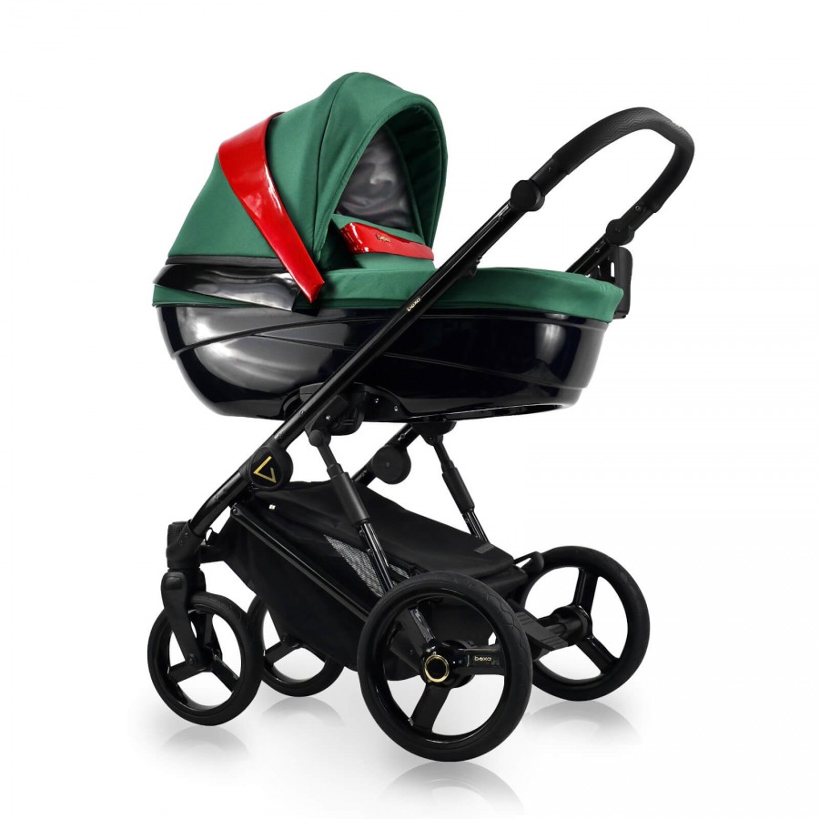 Bexa Glamour GL10 Kombi-Kinderwagen GLAM RED