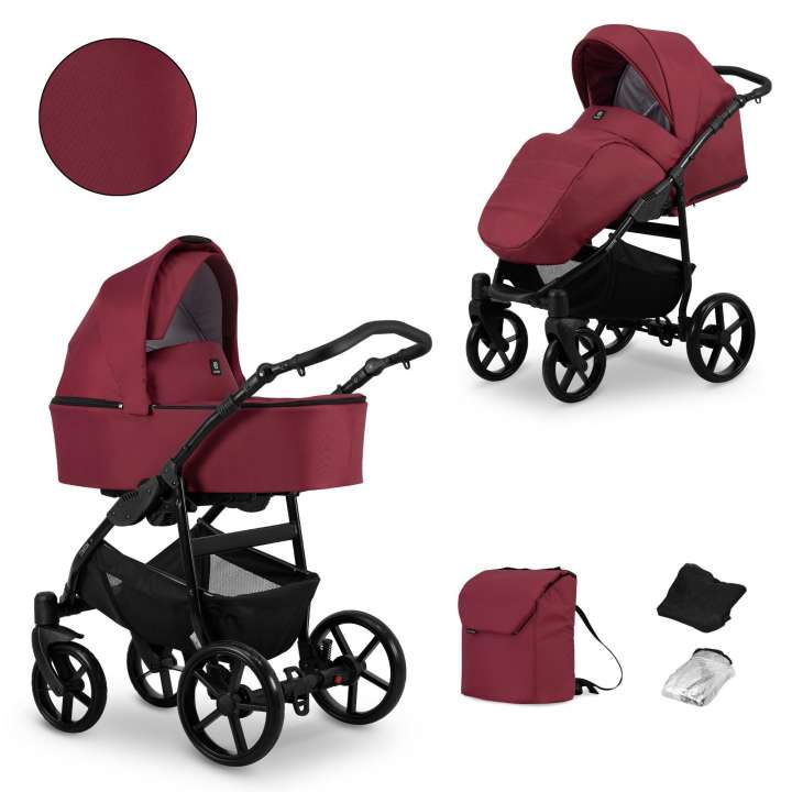Kinderwagen in Rot und Rot-Schwarz online kaufen