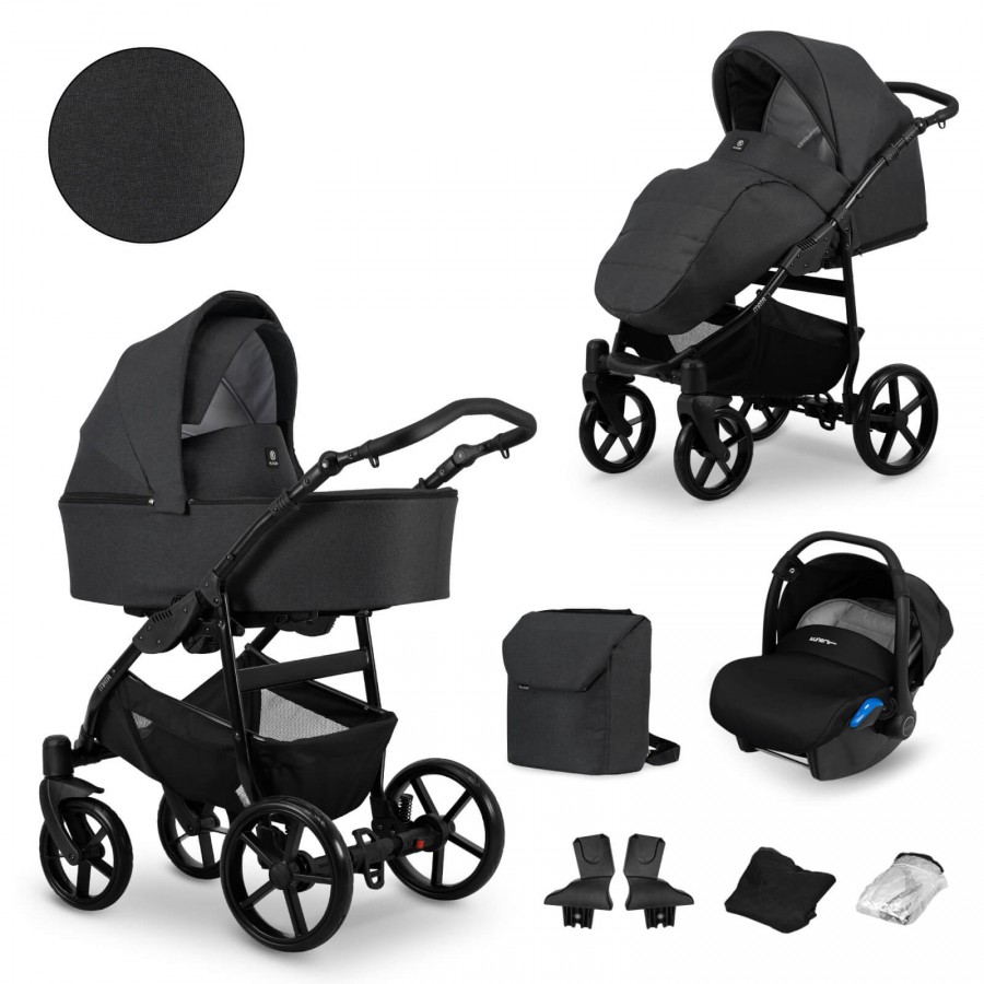 Kunert Mata Kombi-Kinderwagen Graphit