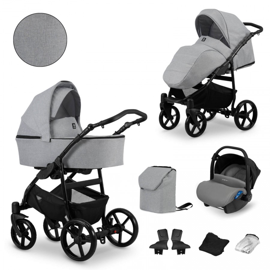 Kunert Mata Kombi-Kinderwagen Grey