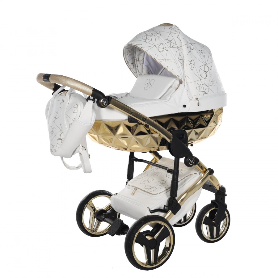Junama Hearts | Weiß/Gold