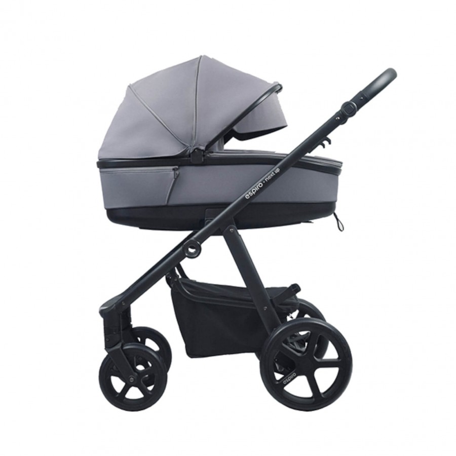 Espiro Next Up Black Kombi-Kinderwagen grey