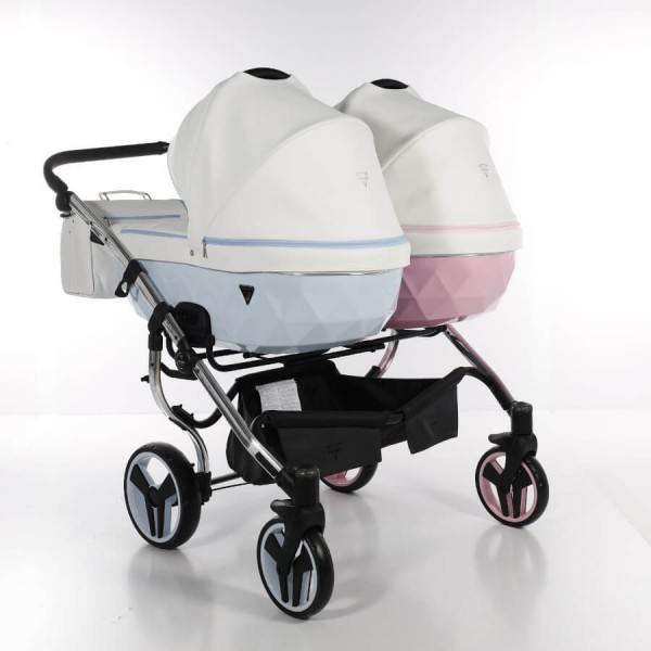 Junama Candy Duo Zwillingskinderwagen 01
