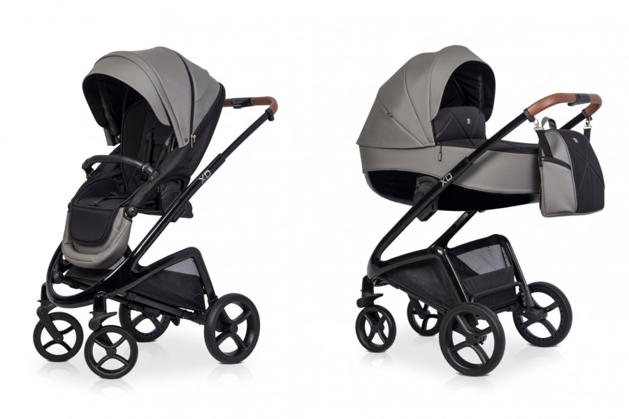 Riko XD Black Edition Kombi-Kinderwagen
