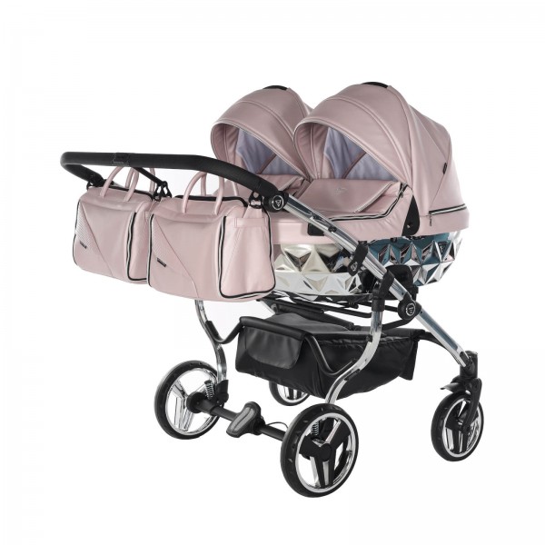 Junama Fluo Line Duo Zwillingskinderwagen / Geschwisterkinderwagen 11