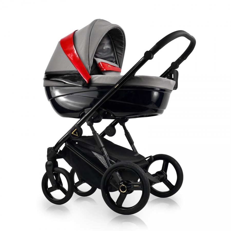 Bexa Glamour GL07 Kombi-Kinderwagen GLAM RED