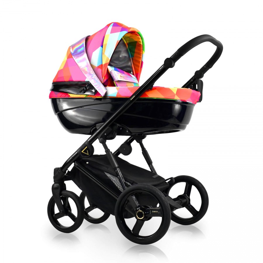 Bexa Glamour GL06 Kombi-Kinderwagen GLAM HOLOGRAM