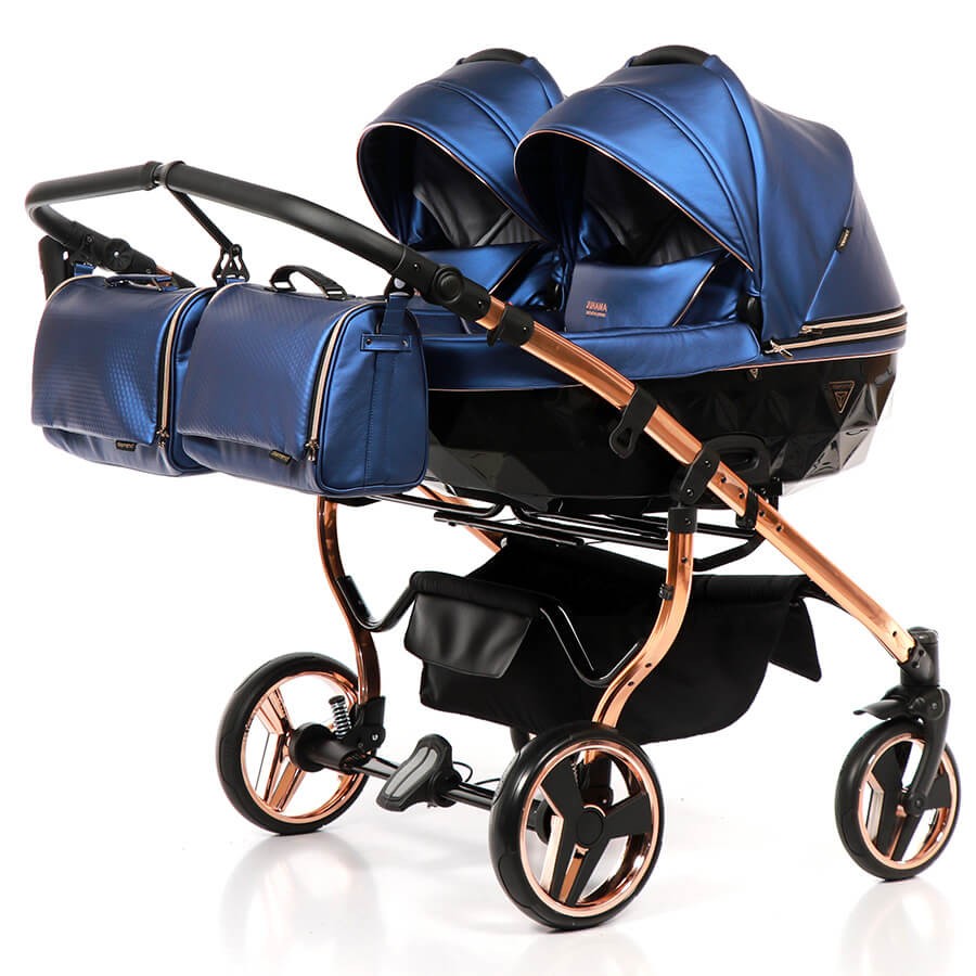 Junama Fluo Line Duo Zwillingskinderwagen / Geschwisterkinderwagen