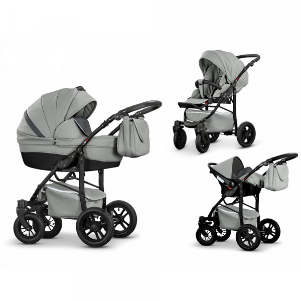 Mikado Luxor eco Leder Kombi-Kinderwagen