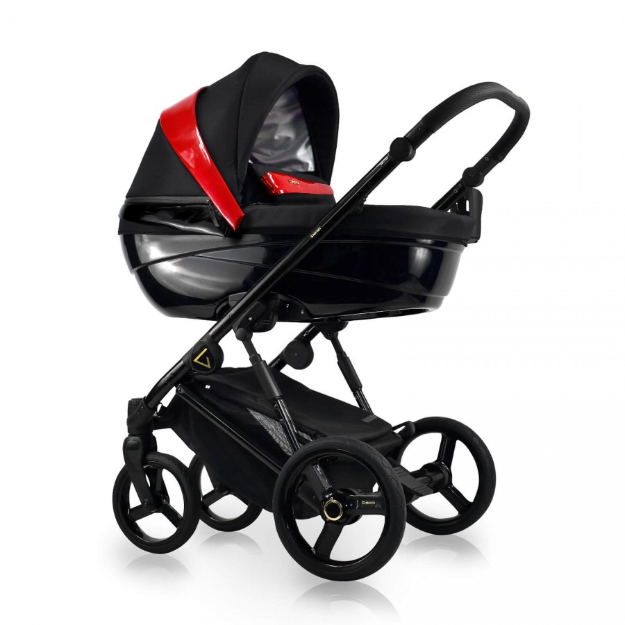 Bexa Glamour GL02 Kombi-Kinderwagen GLAM RED