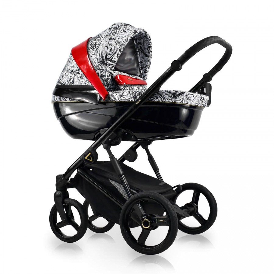 Bexa Glamour GL01 Kombi-Kinderwagen Red