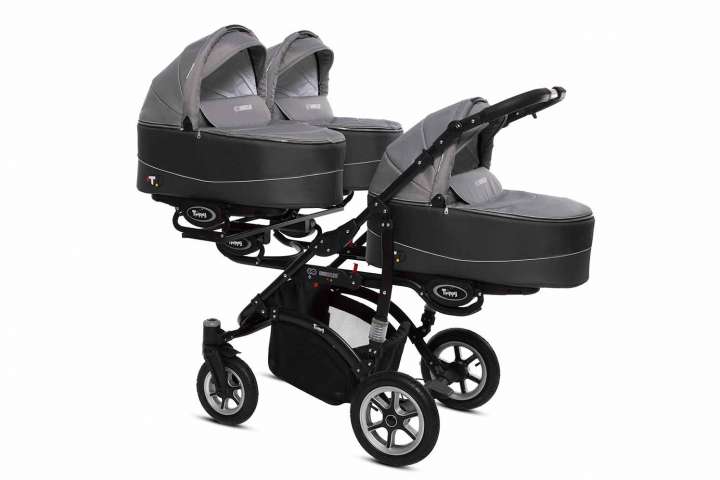 Babyactive Trippy Drillingskinderwagen / Geschwisterwagen |  Mehrlingskinderwagen | Babywelt Sulingen