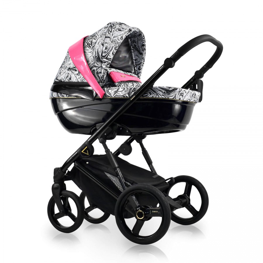 Bexa Glamour GL01 Kombi-Kinderwagen Pink