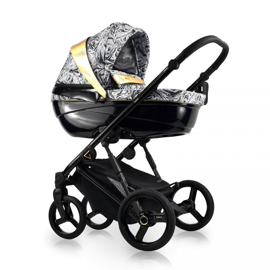 Bexa Glamour GL01 Kombi-Kinderwagen Gold