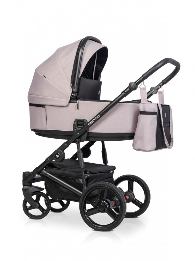 Riko SENSO Kombi-Kinderwagen Pink SE04