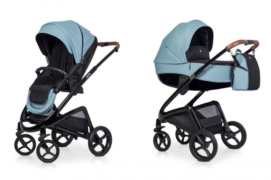 Riko XD Black Edition Kombi-Kinderwagen
