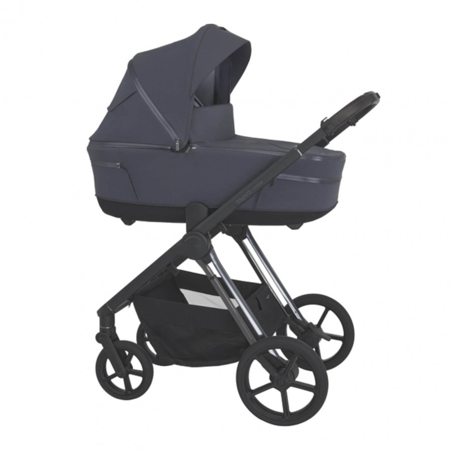 Espiro Miloo Kombi-Kinderwagen Set in noble grey