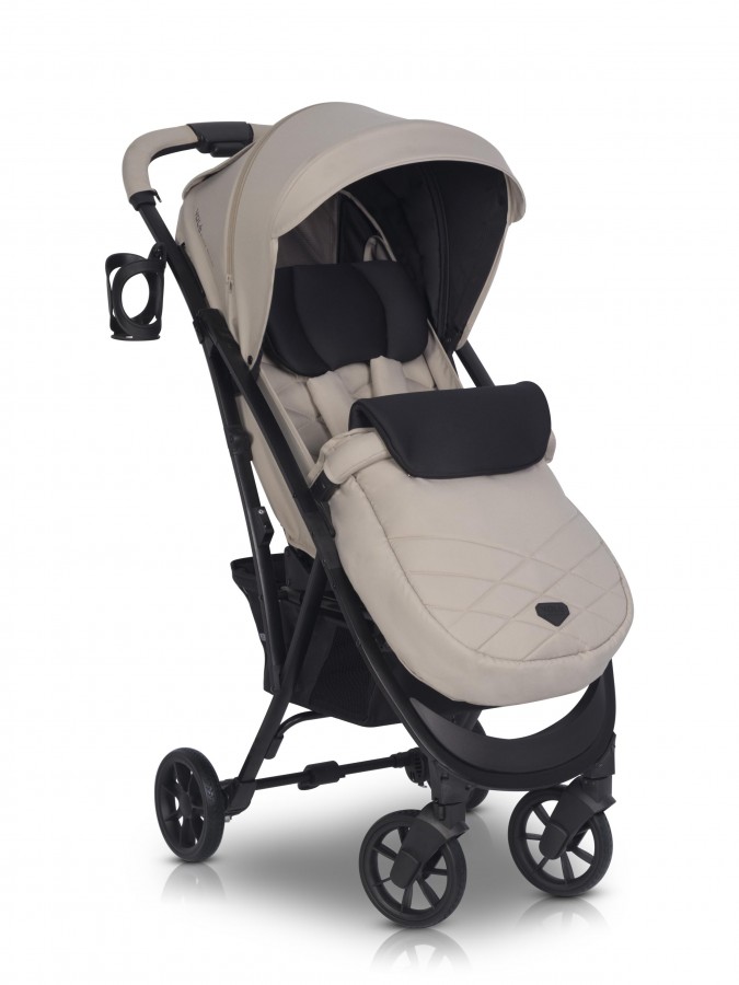 Euro Cart Volt Pro Black Buggy / Sportkinderwagen | Fossil