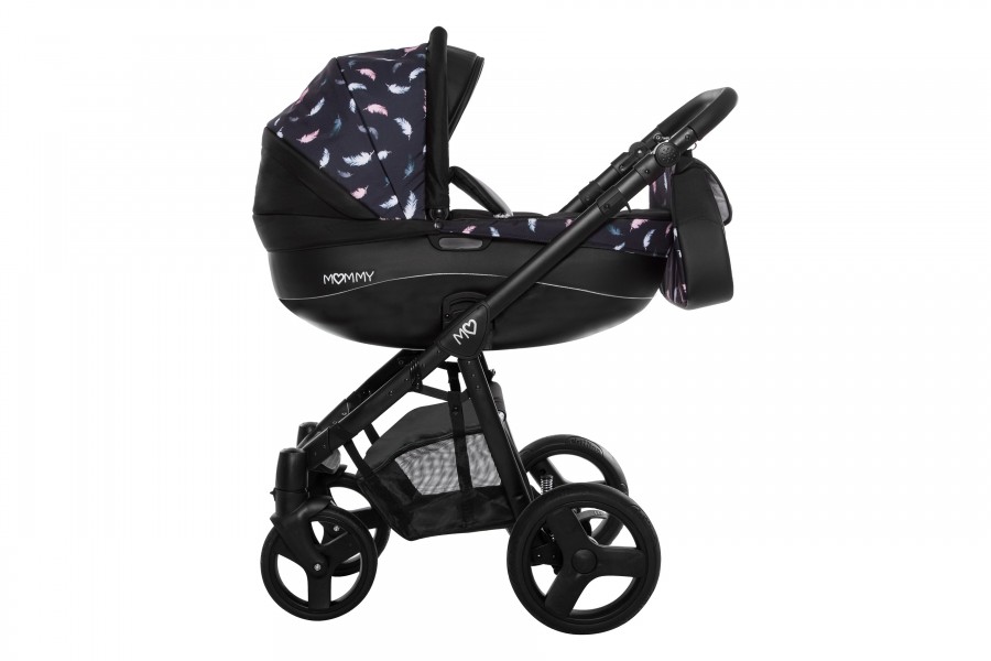 Babyactive Mommy Classic Kombi-Kinderwagen | 2 in 1 (Babywanne + Buggy) | 3 in 1 mit Babyschale (Autositz) | 4 in 1 mit Babyschale und Isofix Station | Luft