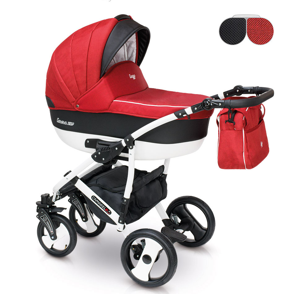 Camarelo Carera New Kombi-Kinderwagen 3 in 1 mit Babyschale / CAN01 ...